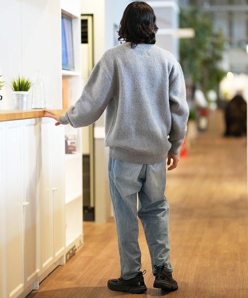 BILLABONG(ビラボン)の「BILLABONG/ビラボン セーター/ニット ブランドロゴ BE012-601(ニット/セーター・メンズ・クリーム/グレー/ブラウン・L/M)」の11枚目の写真