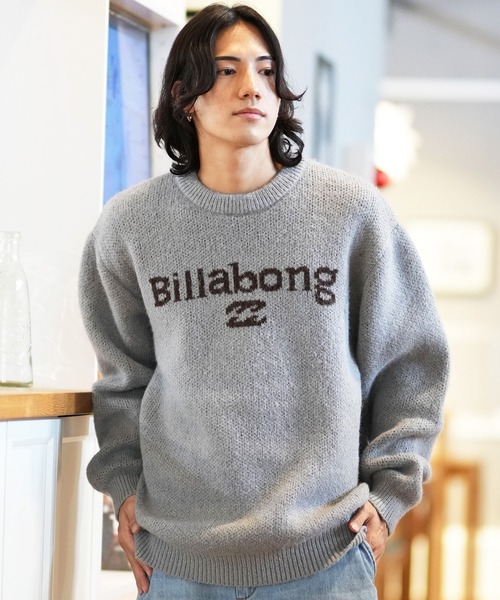 BILLABONG(ビラボン)の「BILLABONG/ビラボン セーター/ニット ブランドロゴ BE012-601(ニット/セーター・メンズ・クリーム/グレー/ブラウン・L/M)」の5枚目の写真