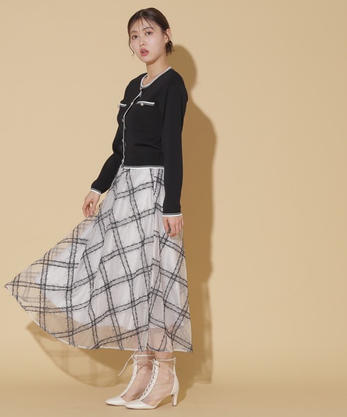 JILL by JILL STUART(ジルバイジルスチュアート)の「◇バリエーションハートメタルUVカーデ(ニット/セーター・レディース・ホワイト系その他/ブラック系その他/ホワイト系その他2/グレー系その他・FREE)」の22枚目の写真