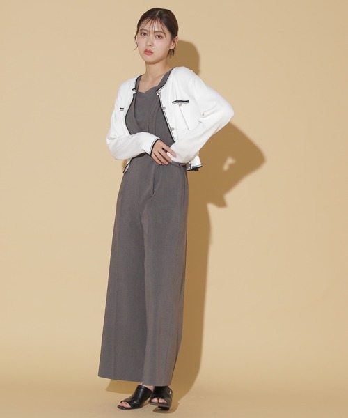 JILL by JILL STUART(ジルバイジルスチュアート)の「◇バリエーションハートメタルUVカーデ(ニット/セーター・レディース・ホワイト系その他/ブラック系その他/ホワイト系その他2/グレー系その他・FREE)」の6枚目の写真