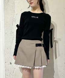 MILK | Ribbon リブ トップス(Tシャツ/カットソー)