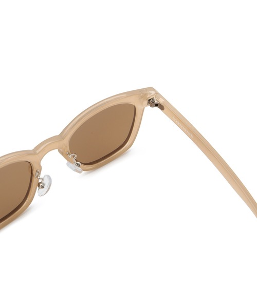 bonjour records（ボンジュールレコーズ）の「【bonjour records/ボンジュールレコード】 original Boston Sunglass 1 ボストンタイプサングラス（サングラス・メンズ・ベージュ/ブラック/ブルー・FREE）」の6枚目の写真