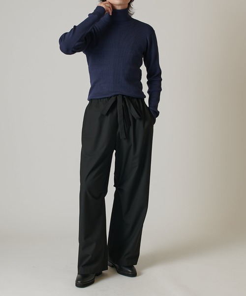 Lui's（ルイス）の「スリムタートルニット（ニット/セーター・メンズ・チャコールグレー/ブラック/ネイビー/ホワイト・S/M）」の18枚目の写真