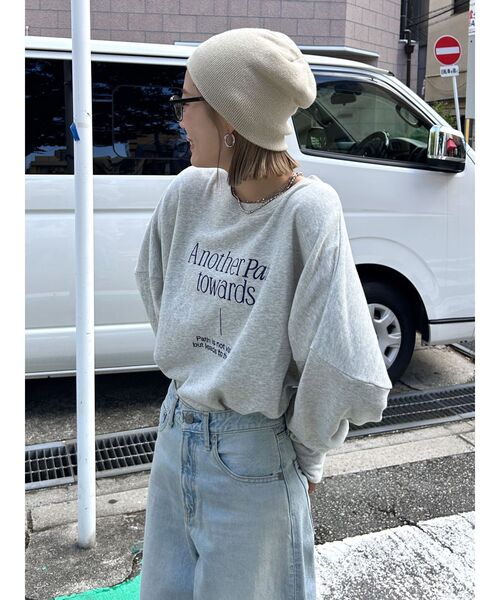 Ungrid（アングリッド）の「【WEB限定】刺繍ロゴルーズ