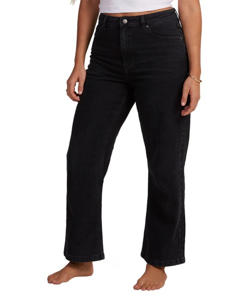 ROXY(ロキシー)の「LAYLA JEAN BLK/ロキシーハイウエストストレッチデニムパンツ(デニムパンツ・レディース・ブラック・28inch/24inch/26inch)」の10枚目の写真