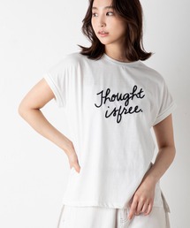 刺繍ロゴTシャツ