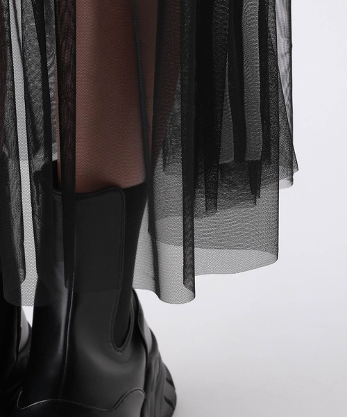 repipi armario（レピピ アルマリオ）の「2WAYチュールスカート（スカート・キッズ・ブラック/アイボリー系/ブラック系・SMALL/MEDIUM/LARGE）」の16枚目の写真