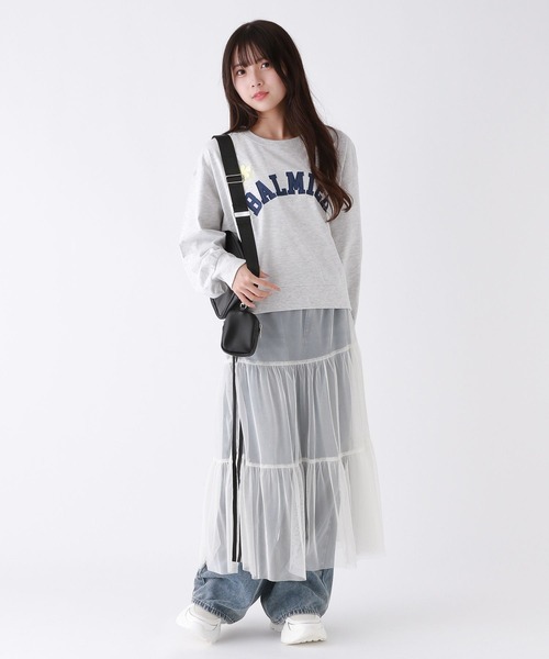 repipi armario（レピピ アルマリオ）の「2WAYチュールスカート（スカート・キッズ・ブラック/アイボリー系/ブラック系・SMALL/MEDIUM/LARGE）」の9枚目の写真