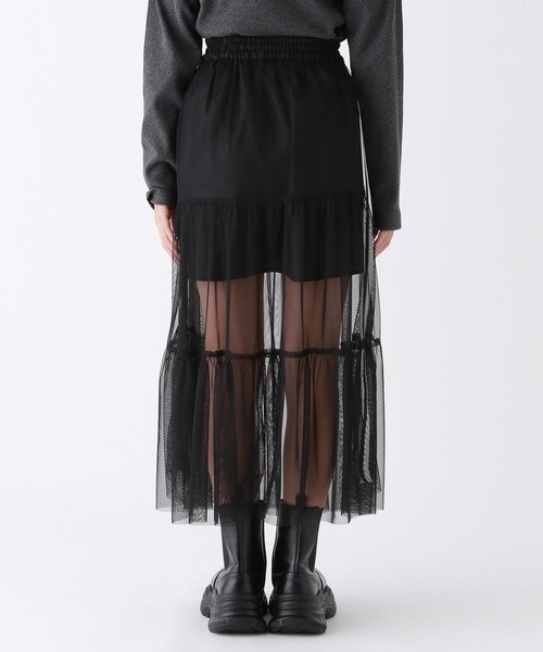 repipi armario（レピピ アルマリオ）の「2WAYチュールスカート（スカート・キッズ・ブラック/アイボリー系/ブラック系・SMALL/MEDIUM/LARGE）」の19枚目の写真