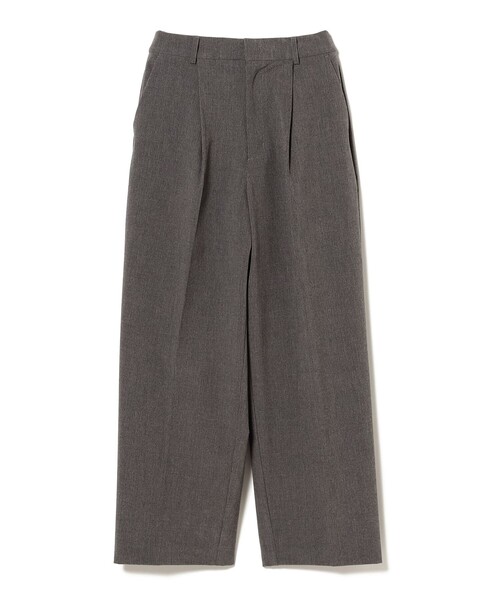 Ray BEAMS（レイビームス）の「シャークスキン 1タック パンツ（その他パンツ・レディース・シルバー/ダークブラウン・0/1）」の8枚目の写真