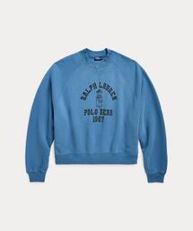 完売品ラルフローレン ポロベア オーバーサイズ フリース クルーネックトレーナー Polo ベア オーバーサイズ フリース クルーネック （スウェット