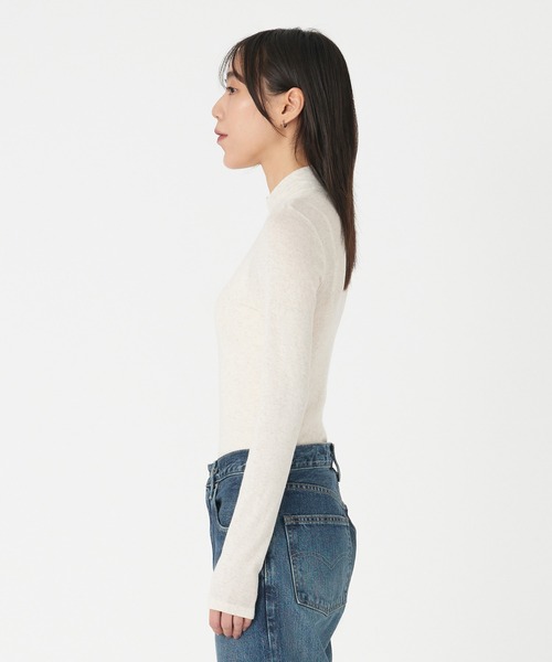 Levi's(リーバイス)の「Levi's/リーバイス JUNO TISSUE ロングスリーブニット ホワイト OATMEAL(ニット/セーター・レディース・オフホワイト・M/S/XS)」の9枚目の写真