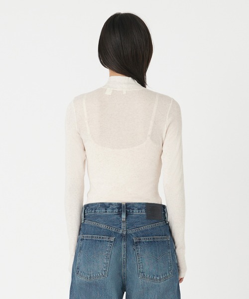 Levi's(リーバイス)の「Levi's/リーバイス JUNO TISSUE ロングスリーブニット ホワイト OATMEAL(ニット/セーター・レディース・オフホワイト・M/S/XS)」の10枚目の写真