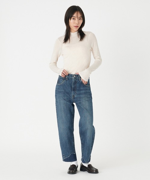 Levi's(リーバイス)の「Levi's/リーバイス JUNO TISSUE ロングスリーブニット ホワイト OATMEAL(ニット/セーター・レディース・オフホワイト・M/S/XS)」の11枚目の写真