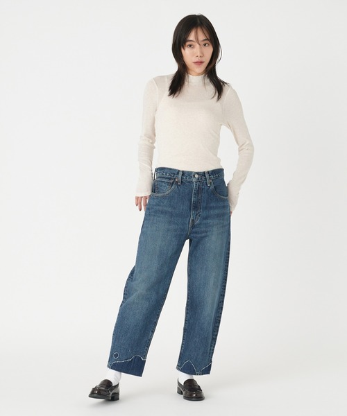 Levi's(リーバイス)の「Levi's/リーバイス JUNO TISSUE ロングスリーブニット ホワイト OATMEAL(ニット/セーター・レディース・オフホワイト・M/S/XS)」の13枚目の写真