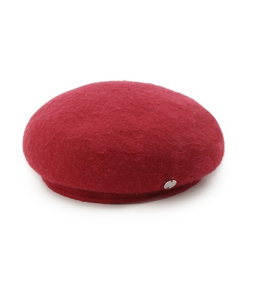 LILY BROWN（リリーブラウン）の「ベレー帽（ハンチング/ベレー帽・レディース・グレー/レッド/ブラック・FREE）」の3枚目の写真