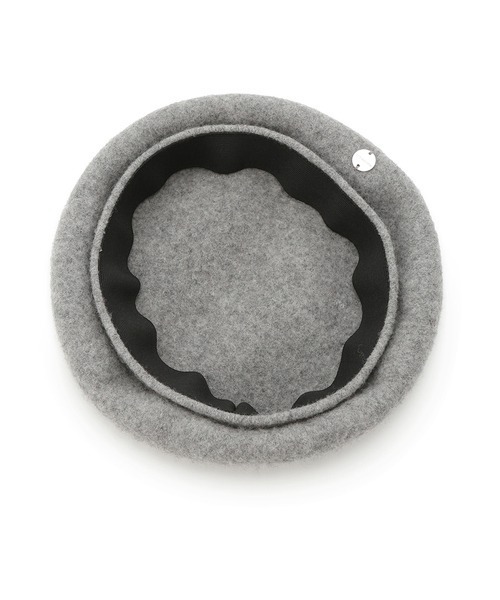 LILY BROWN（リリーブラウン）の「ベレー帽（ハンチング/ベレー帽・レディース・グレー/レッド/ブラック・FREE）」の8枚目の写真