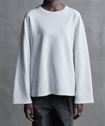 CALLNE | 【CALLNE】Drape Wide Sleeve Long Tee / ドレープワイドスリーブロンT(Tシャツ/カットソー)