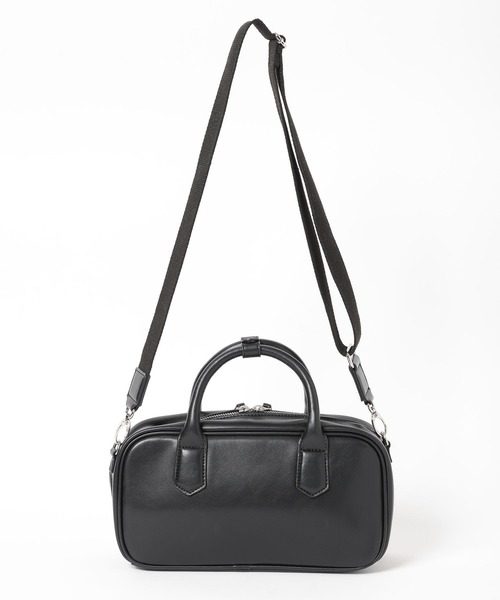 LEPSIM（レプシィム）の「横長ボストンバッグ　132006（ボストンバッグ・レディース・シルバー/ブラック・ONE SIZE）」の21枚目の写真