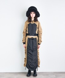 ANNA SUI NYC | シャーリングドロストロングスカート(スカート)