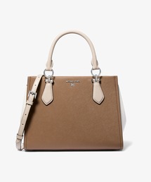 MICHAEL KORS | MARILYN カラーブロック サッチェル ミディアム(ハンドバッグ)