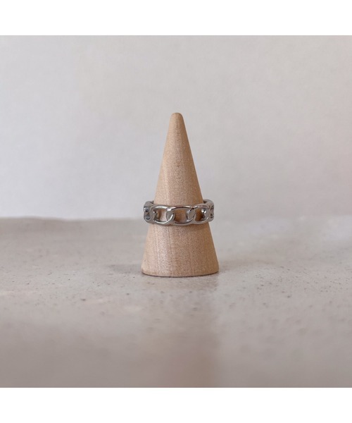 VIBGYOR(ヴィブジョー)の「【kocea】ステンレスリング/SILVER-1 金属アレルギー対応アクセサリー(MA)(リング・レディース・D/E/F/B/A/C・FREE)」の4枚目の写真