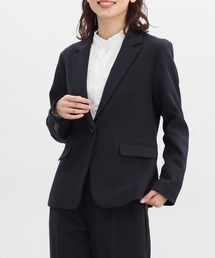 【ストレッチ/ウォッシャブル/イージーケア】テーラードジャケット