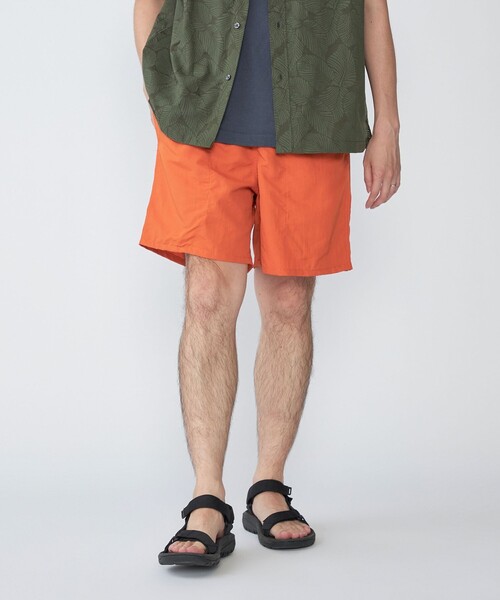 SHIPS(シップス)の「SHIPS:〈洗濯機可能/撥水加工〉アクティブ イージー ショーツ(その他パンツ・メンズ・ブラック/オレンジ/ダークグリーン/ネイビー/パープル・SMALL/MEDIUM/LARGE/X-LARGE)」の1枚目の写真