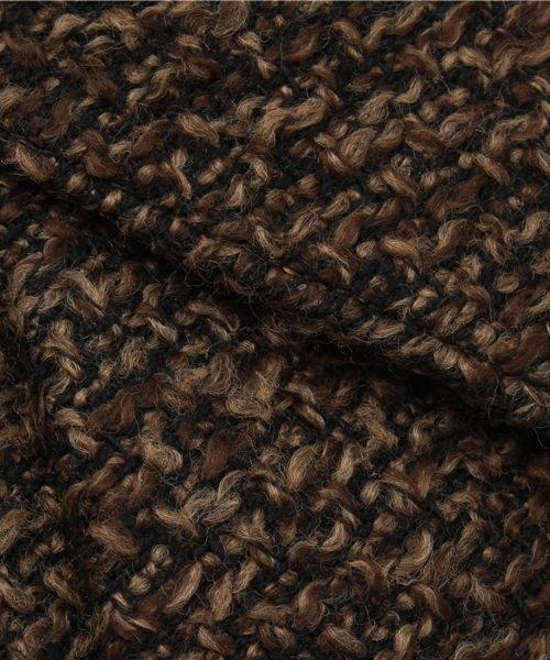 ROSE BUD（ローズバッド）の「(LL ACCESSORIES)ニットクラッチバッグ（クラッチバッグ・レディース・ブラウン/ホワイト・ONE SIZE）」の10枚目の写真