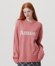 A'GEM/9 × .kom 『AMESWORLDWIDE/アメスワールドワイド』 BASIC PULLOVER KNIT/ベーシック プルオーバー ニット
