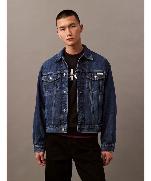 90s デニムトラッカージャケット（デニムジャケット）｜Calvin Klein