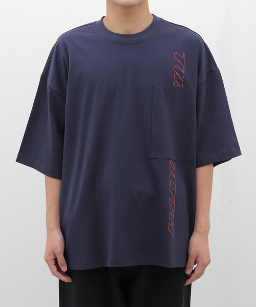 TIGHTBOOTH PRODUCTION(タイトブースプロダクション)の「TIGHTBOOTH / タイトブース STRAIGHT UP T-SH(Tシャツ/カットソー・メンズ・ネイビー/ホワイト・MEDIUM/LARGE)」の19枚目の写真