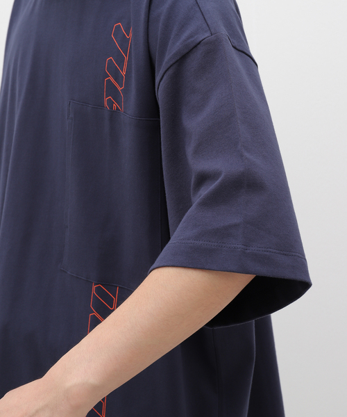 TIGHTBOOTH PRODUCTION(タイトブースプロダクション)の「TIGHTBOOTH / タイトブース STRAIGHT UP T-SH(Tシャツ/カットソー・メンズ・ネイビー/ホワイト・MEDIUM/LARGE)」の7枚目の写真
