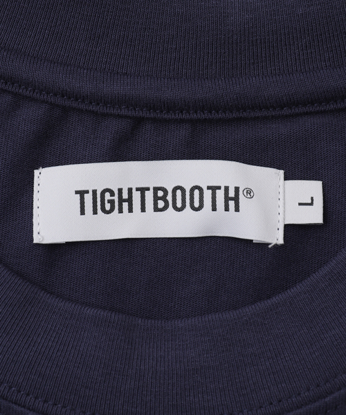 TIGHTBOOTH PRODUCTION(タイトブースプロダクション)の「TIGHTBOOTH / タイトブース STRAIGHT UP T-SH(Tシャツ/カットソー・メンズ・ネイビー/ホワイト・MEDIUM/LARGE)」の14枚目の写真