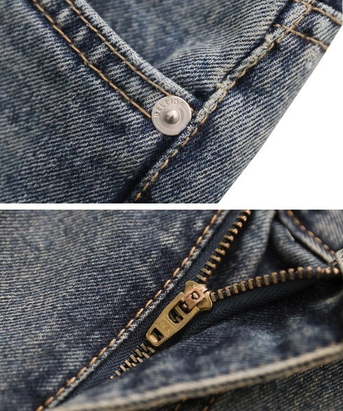 BEIDELLI（ベイデリー）の「[BELLIDE MADE] コットンバミューダデニムパンツ（デニムパンツ・レディース・ブルー・SMALL/MEDIUM/LARGE）」の16枚目の写真