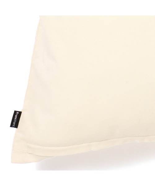 フランフラン リネンクッションカバー 3点 麻 白ブルー Francfranc フランフラン リネンクッションカバー 3点 麻 白ブルー Francfranc