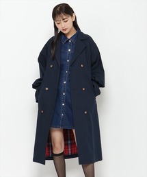 REDYAZEL（レディアゼル）の「チェックライニングトレンチコート（トレンチコート）」