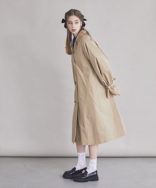 REDYAZEL（レディアゼル）の「チェックライニングトレンチコート