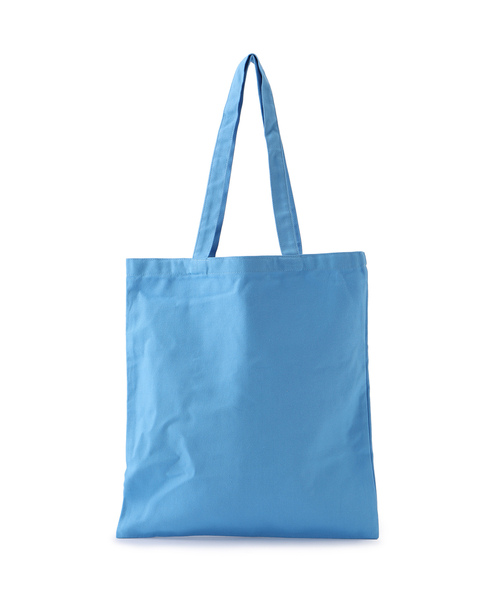 bonjour records（ボンジュールレコーズ）の「【apartamento/アパルタメント】 Heart Tote Bag ハートコットンキャンバストートバッグ（トートバッグ・メンズ・サックスブルー/イエロー・FREE）」の4枚目の写真