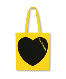 bonjour records | 【apartamento/アパルタメント】 Heart Tote Bag ハートコットンキャンバストートバッグ(トートバッグ)