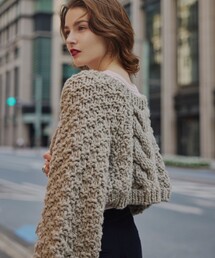 FREAK'S STORE（フリークスストア）の「FREAK’S STORE/フリークスストア The Yarn. ペルー ショートボレロ/アームカバー（ニット/セーター）」