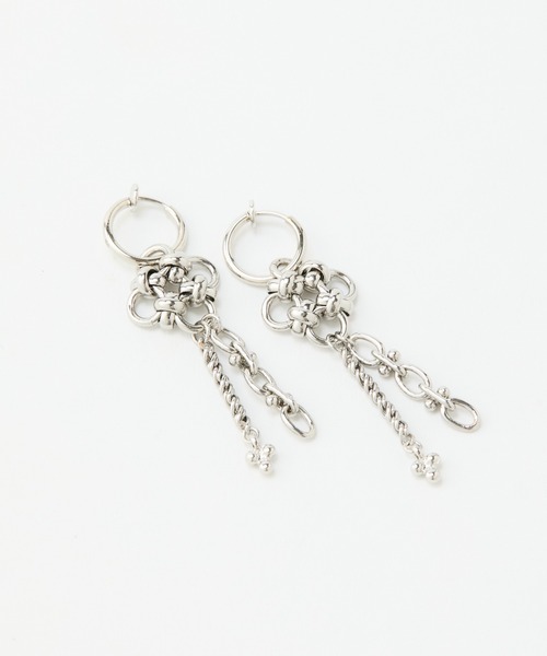 COLONY 2139（コロニートゥーワンスリーナイン）の「チャイナボタン風イヤリング（イヤリング・レディース・ゴールド/シルバー・FREE）」の10枚目の写真