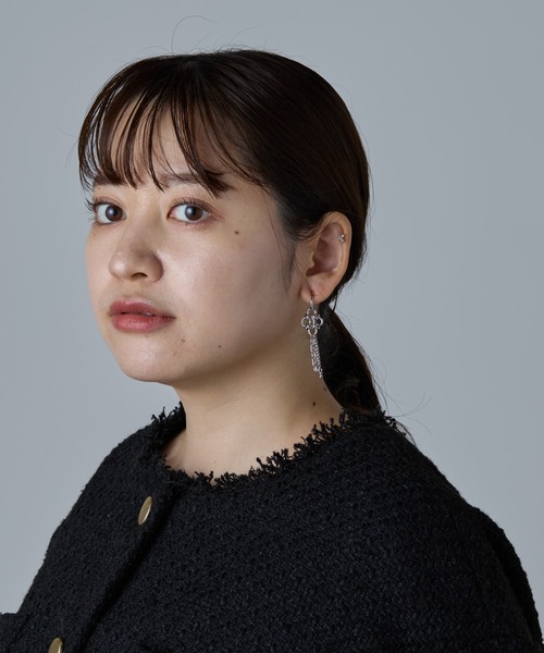 COLONY 2139（コロニートゥーワンスリーナイン）の「チャイナボタン風イヤリング（イヤリング・レディース・ゴールド/シルバー・FREE）」の7枚目の写真