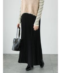 Lugnoncure | 【選べる着丈】無地/柄アソートプリーツスカート(スカート)