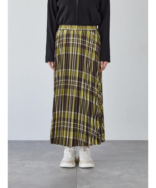 Lugnoncure(ルノンキュール)の「【選べる着丈】無地/柄アソートプリーツスカート(スカート・レディース・ブラック/グレー/ネイビー/チャコールグレー/ブラウン・フリー(L)/フリー(M))」の21枚目の写真