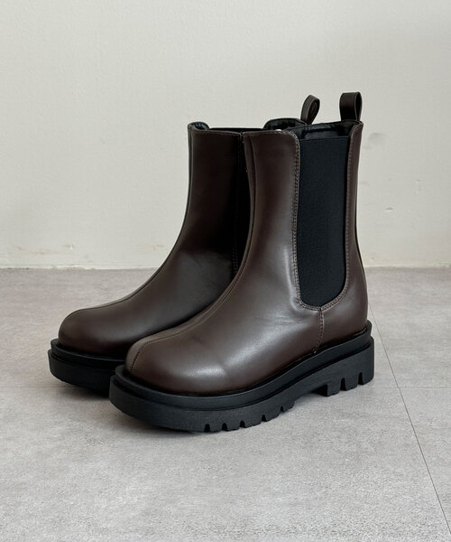 CIAOPANIC(チャオパニック)の「サイドゴアブーツ(ブーツ・レディース・ブラウン/ブラック・LARGE/SMALL/X-LARGE/MEDIUM)」の12枚目の写真