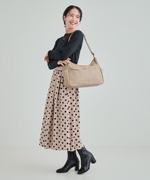 SHOO・LA・RUE | 横長だから荷物の出し入れがしやすい サイドポケット ショルダーバッグ(ショルダーバッグ)