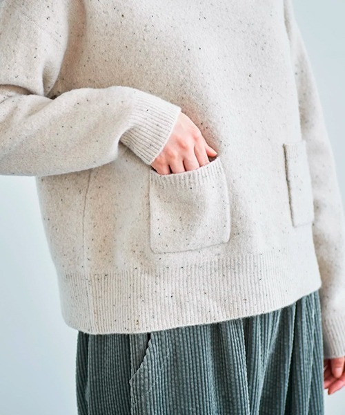 HAU ニットトップス\"felt\" セール】ニットトップス felt（ニット/セーター）｜HAU（ハウ）の