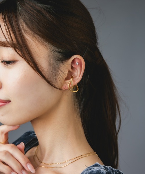 【LES CLEIAS】タイの金メッキイヤーカフ ec139-4-1.jpg