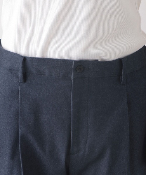 GLOBAL WORK（グローバルワーク）の「アーバンクリーンワイドデニム+WARM/115946（デニムパンツ・メンズ・ネイビー・SMALL/MEDIUM/LARGE/X-LARGE）」の7枚目の写真
